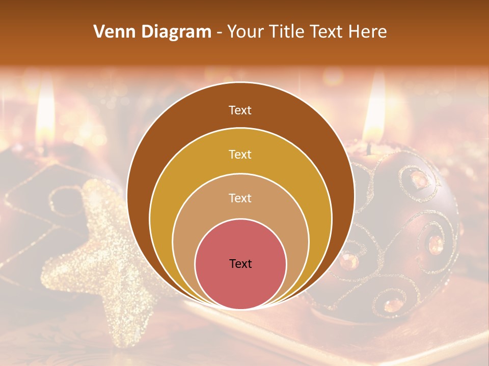 Seasonal Arrangement Holiday PowerPoint Template