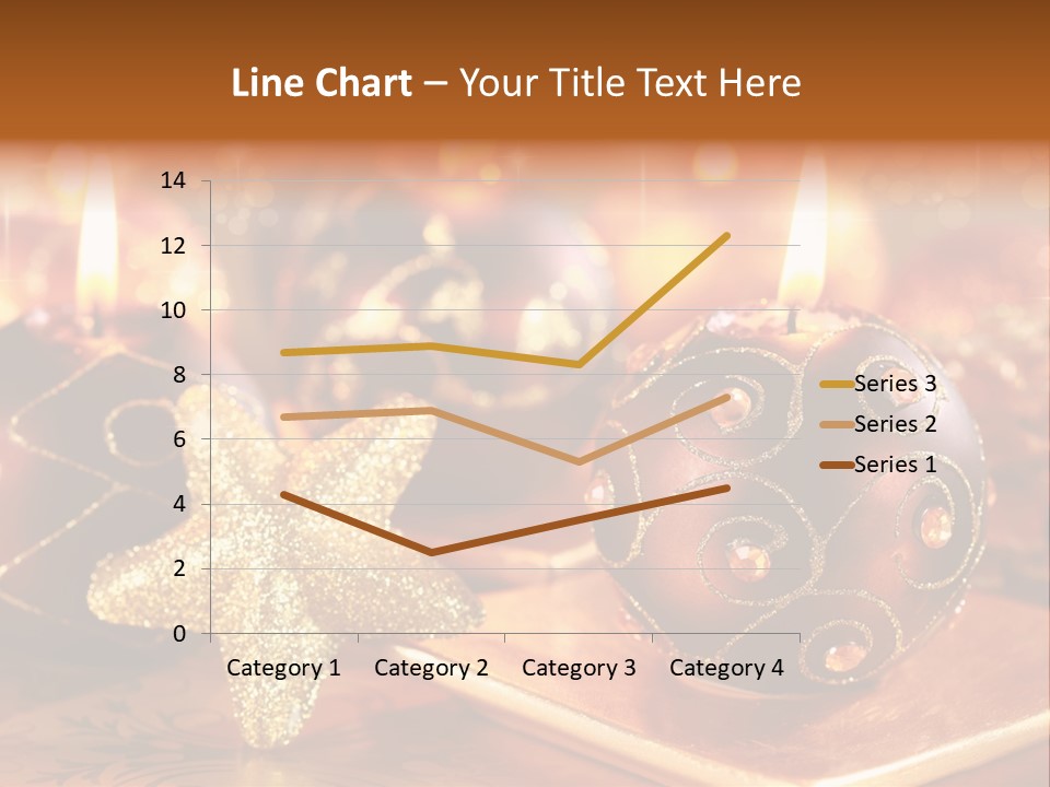 Seasonal Arrangement Holiday PowerPoint Template