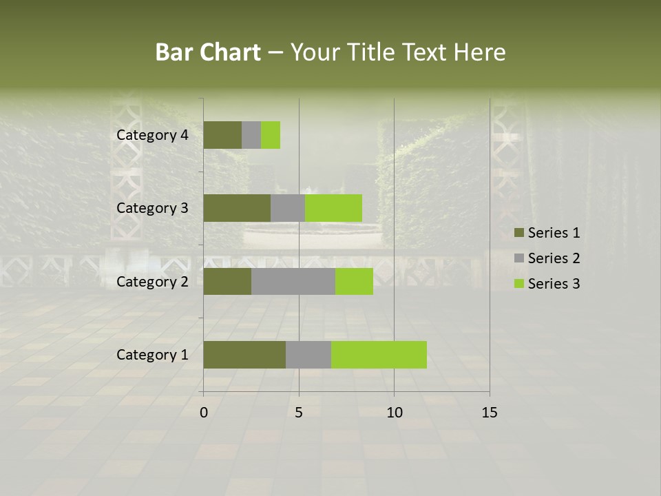 Room Path Summer PowerPoint Template