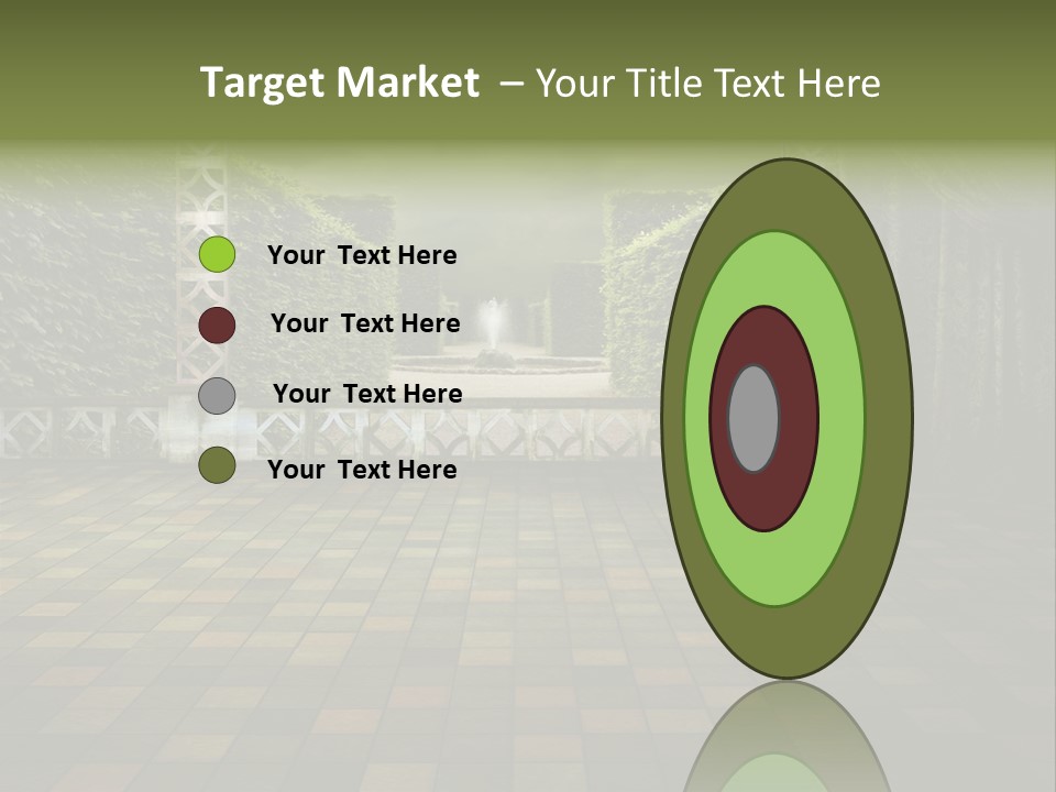 Room Path Summer PowerPoint Template