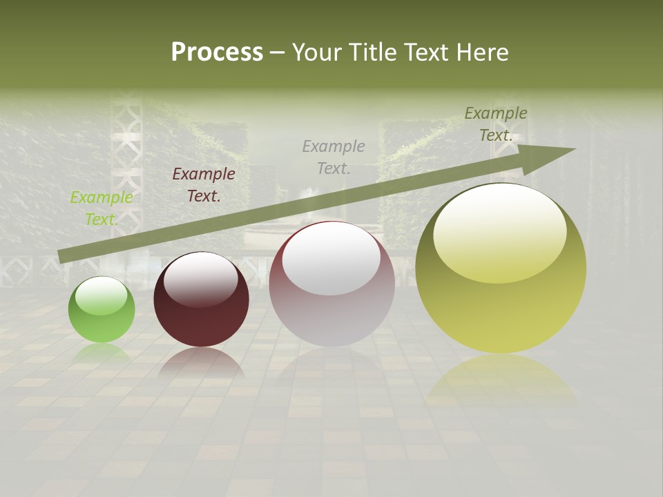 Room Path Summer PowerPoint Template