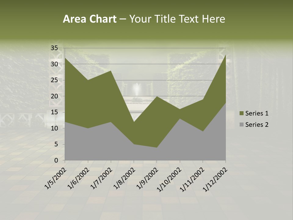 Room Path Summer PowerPoint Template