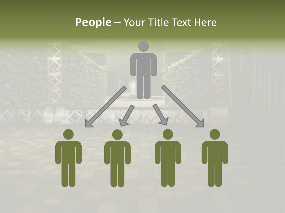 Room Path Summer PowerPoint Template