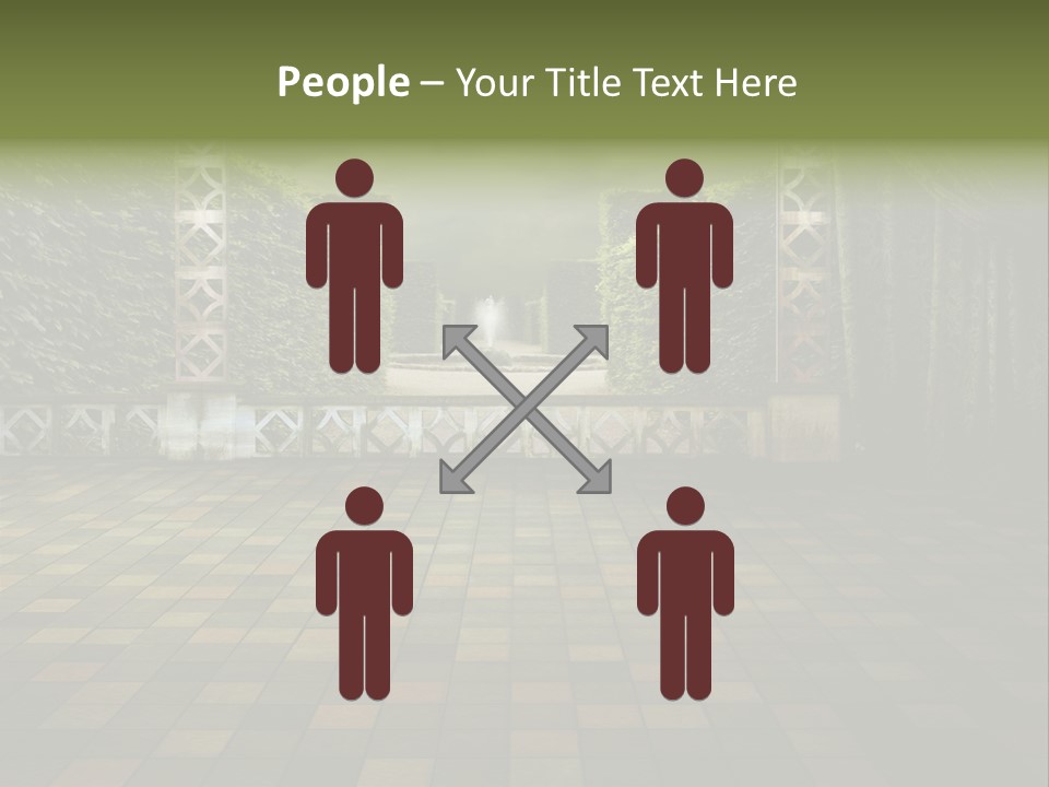 Room Path Summer PowerPoint Template