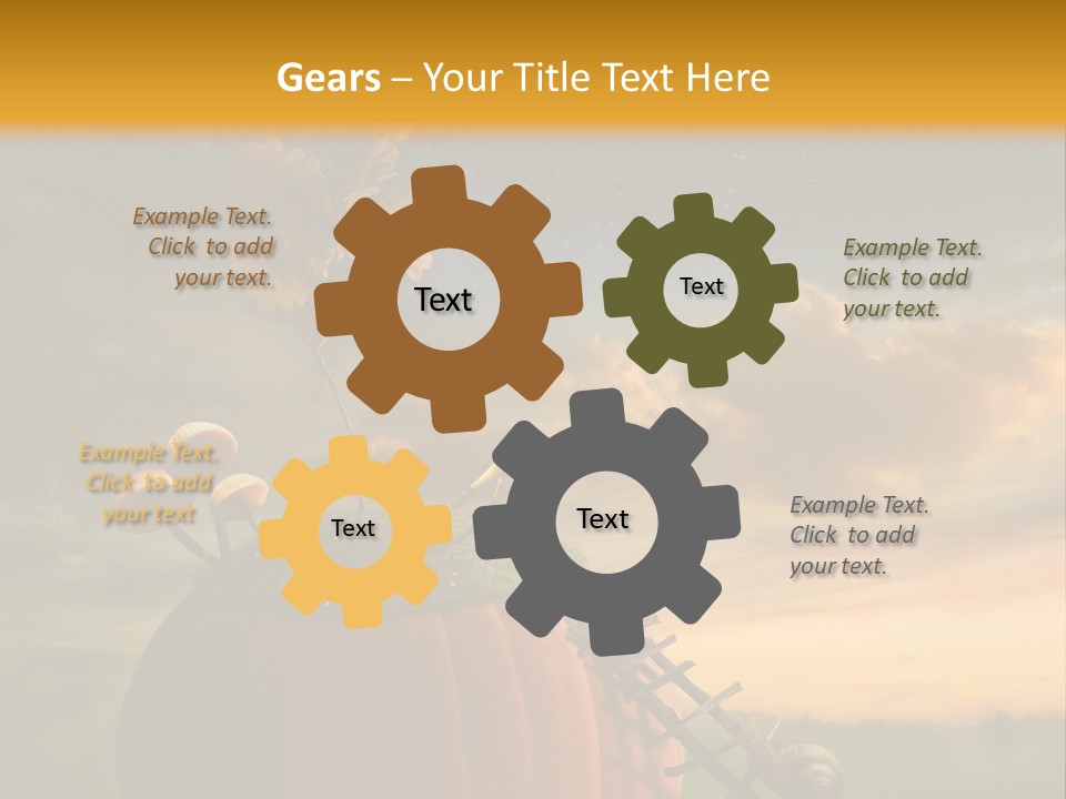 Universe Galaxy Star PowerPoint Template