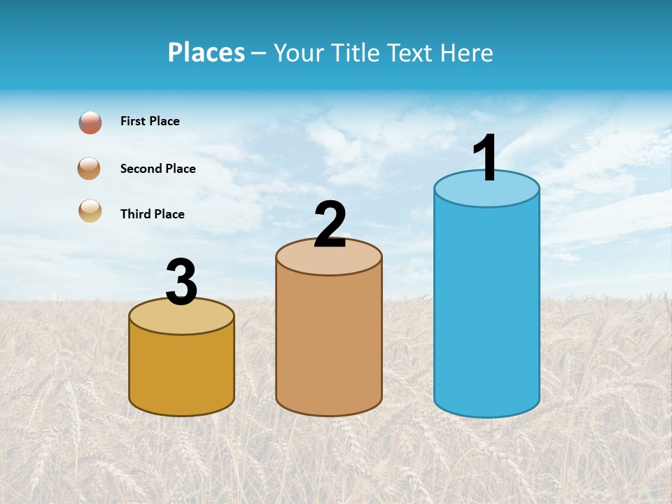 Colour Background Sunlight PowerPoint Template