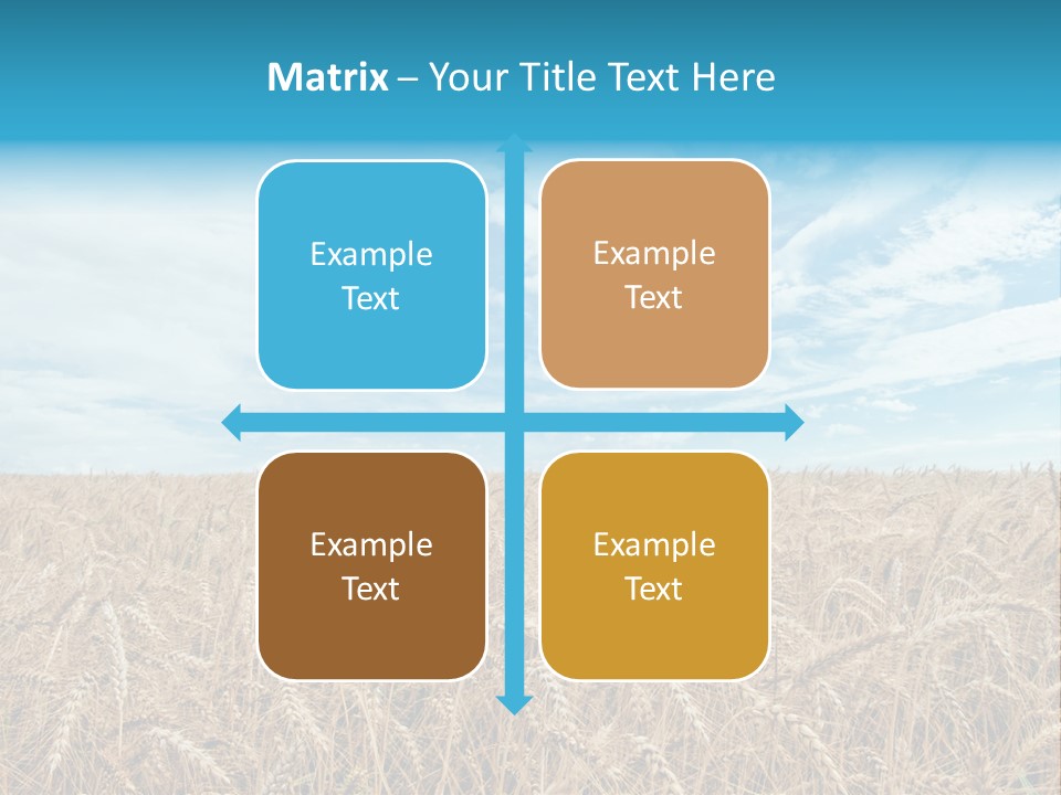 Colour Background Sunlight PowerPoint Template