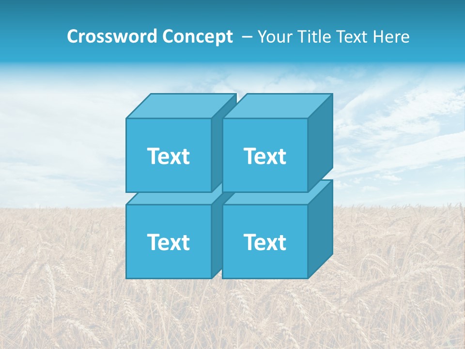Colour Background Sunlight PowerPoint Template
