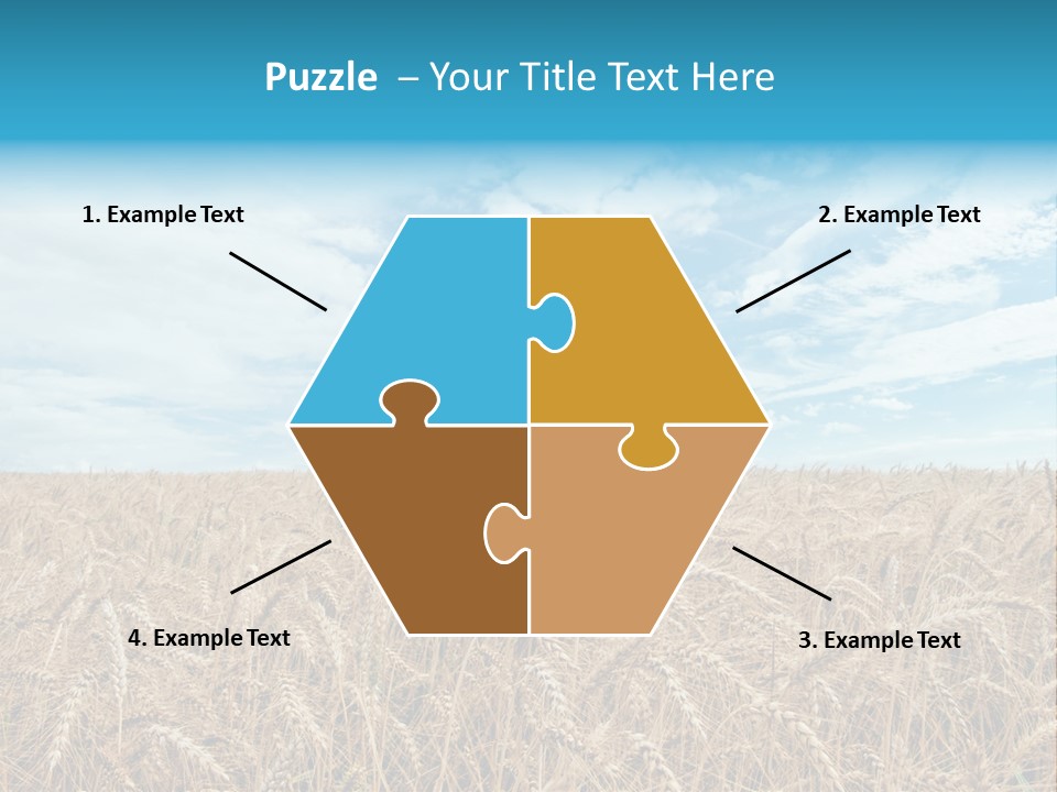 Colour Background Sunlight PowerPoint Template