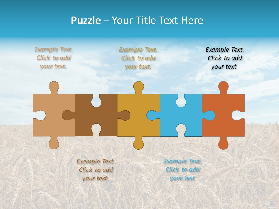 Colour Background Sunlight PowerPoint Template