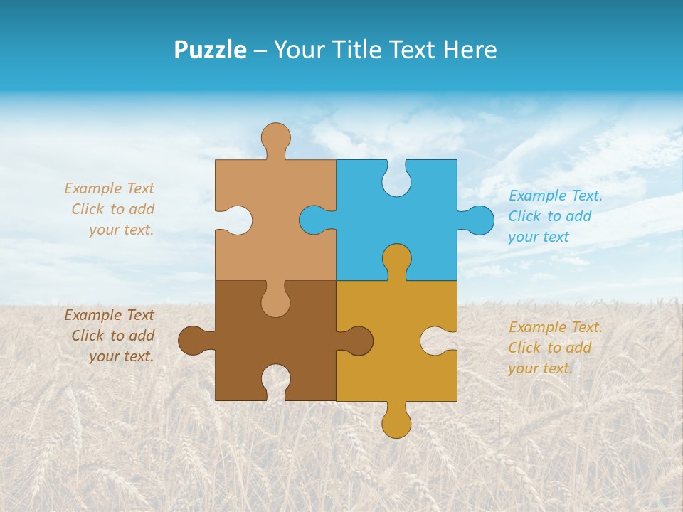 Colour Background Sunlight PowerPoint Template