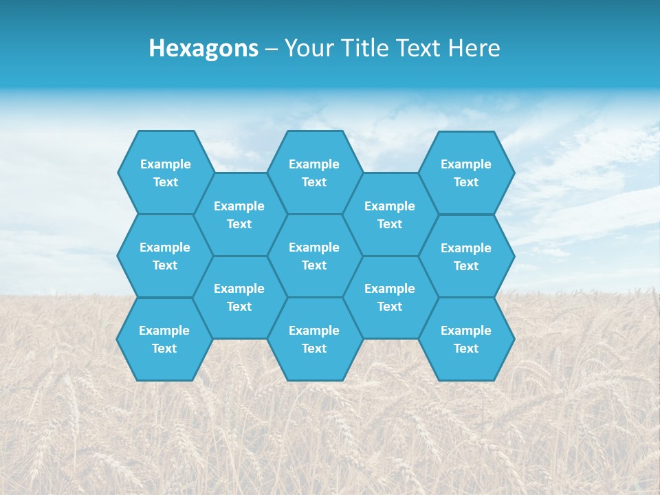 Colour Background Sunlight PowerPoint Template