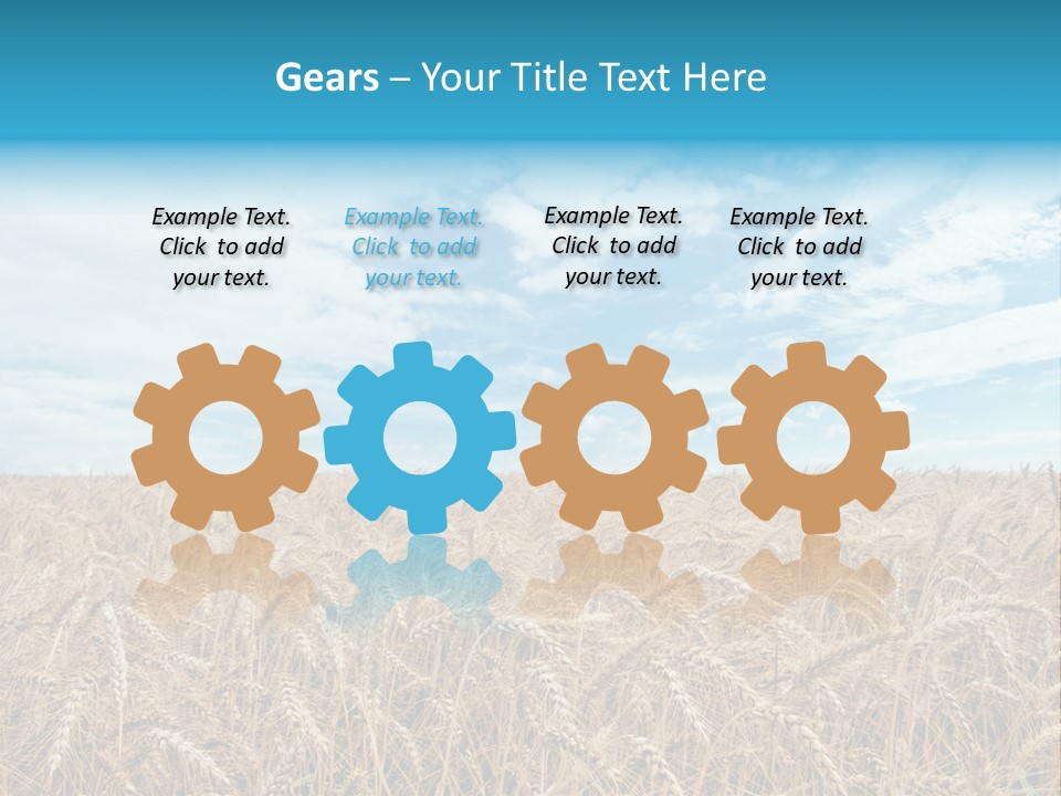 Colour Background Sunlight PowerPoint Template