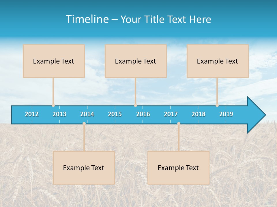 Colour Background Sunlight PowerPoint Template