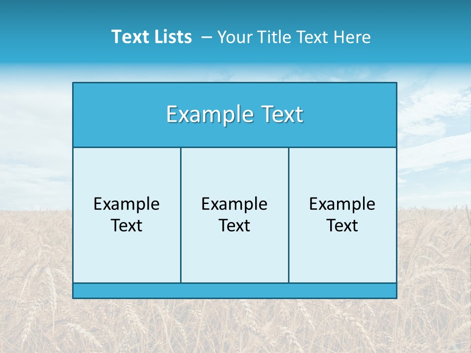 Colour Background Sunlight PowerPoint Template