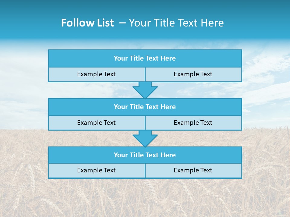Colour Background Sunlight PowerPoint Template