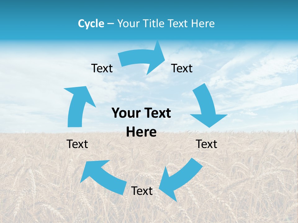 Colour Background Sunlight PowerPoint Template