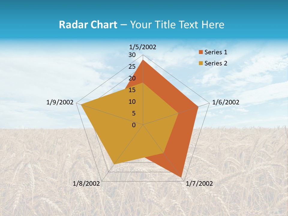 Colour Background Sunlight PowerPoint Template