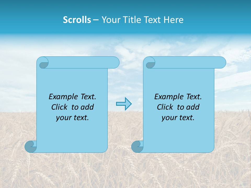 Colour Background Sunlight PowerPoint Template