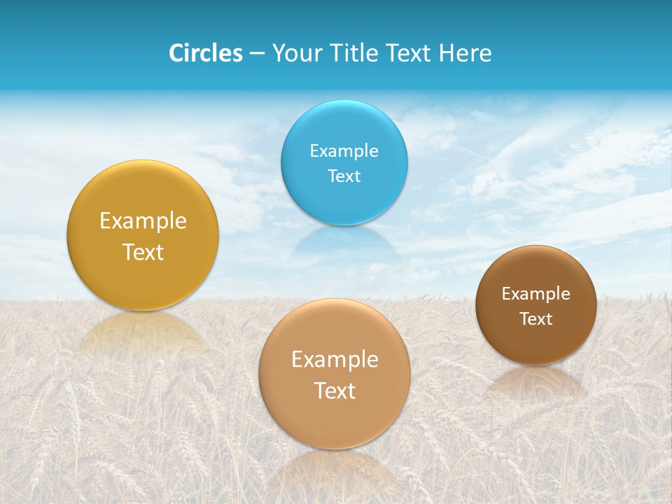 Colour Background Sunlight PowerPoint Template