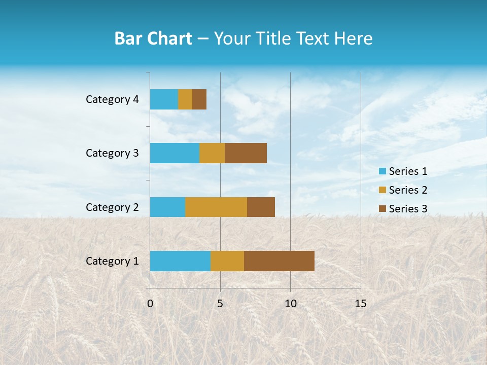 Colour Background Sunlight PowerPoint Template