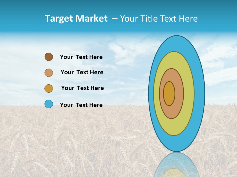 Colour Background Sunlight PowerPoint Template