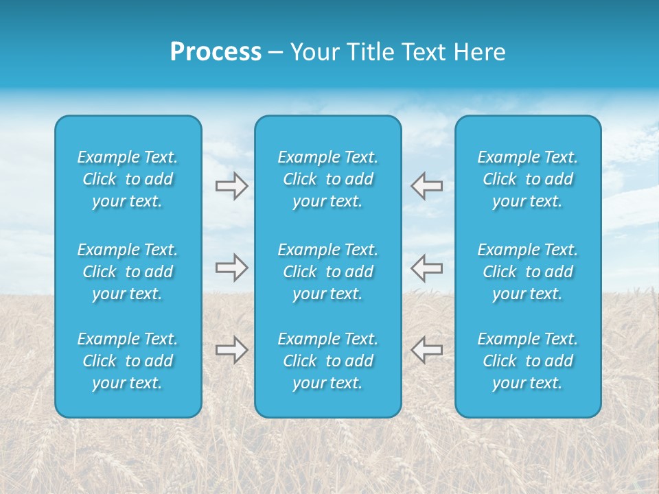 Colour Background Sunlight PowerPoint Template