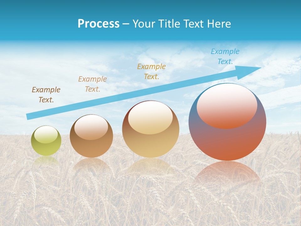 Colour Background Sunlight PowerPoint Template