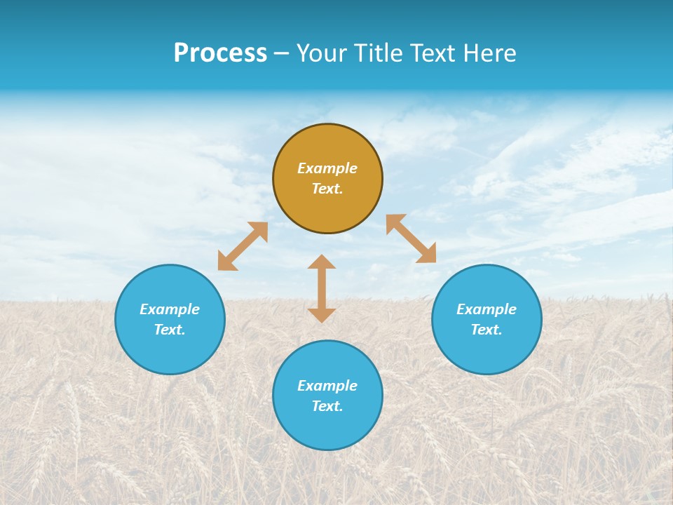 Colour Background Sunlight PowerPoint Template