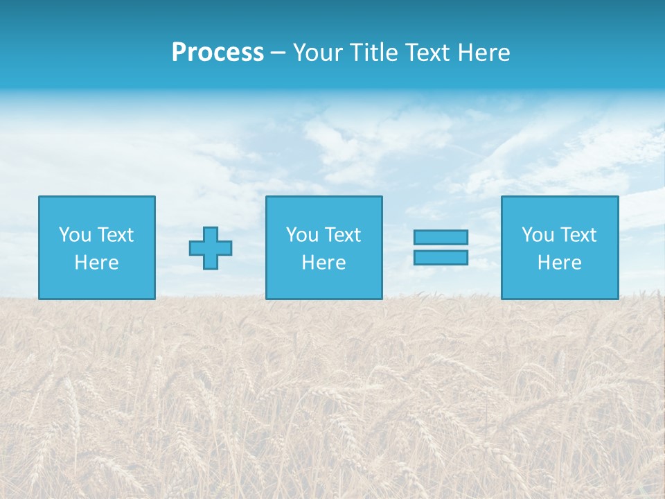 Colour Background Sunlight PowerPoint Template
