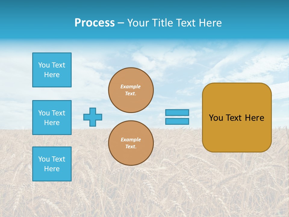 Colour Background Sunlight PowerPoint Template
