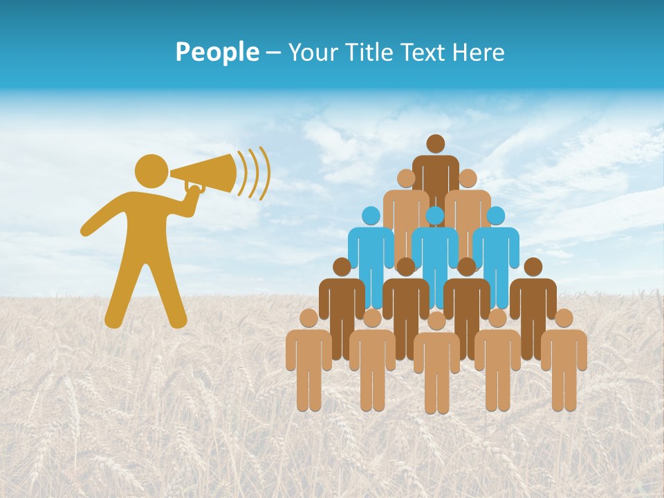 Colour Background Sunlight PowerPoint Template