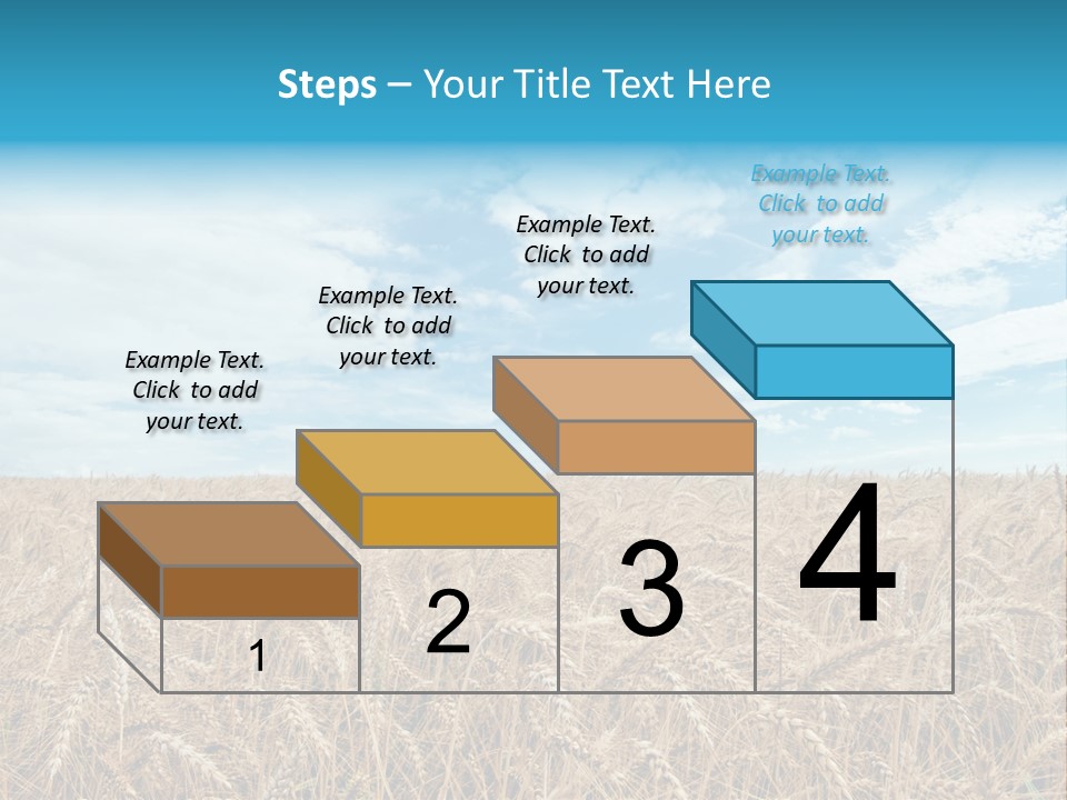 Colour Background Sunlight PowerPoint Template
