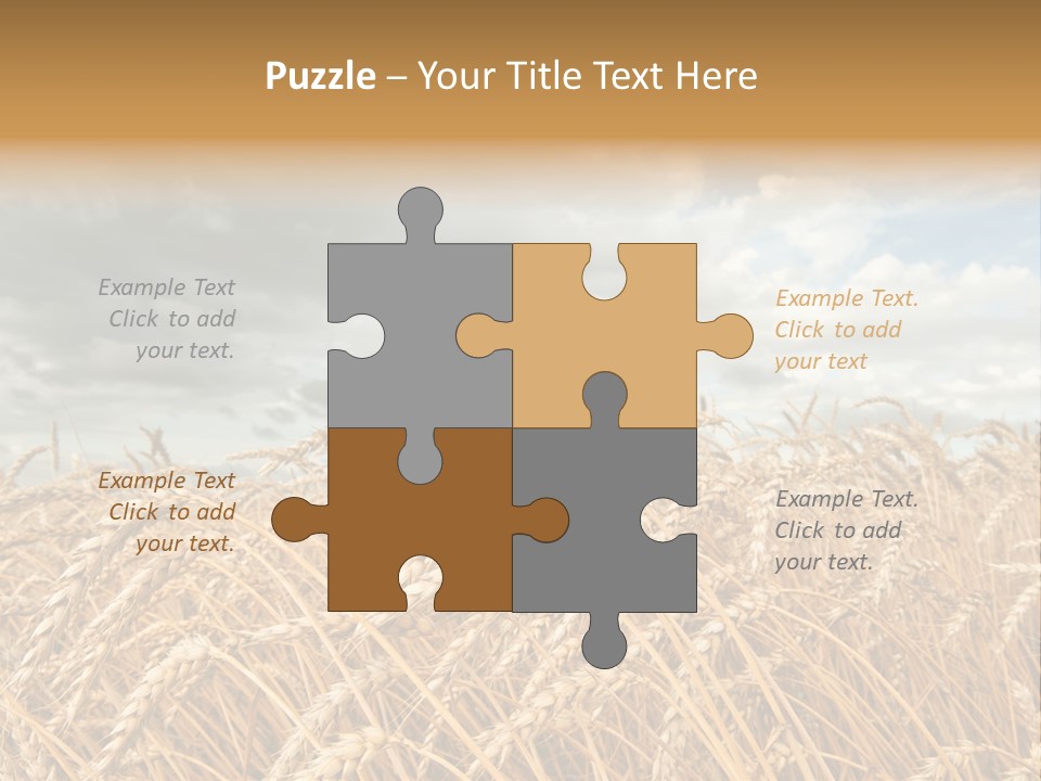 Farm Summer Barn PowerPoint Template