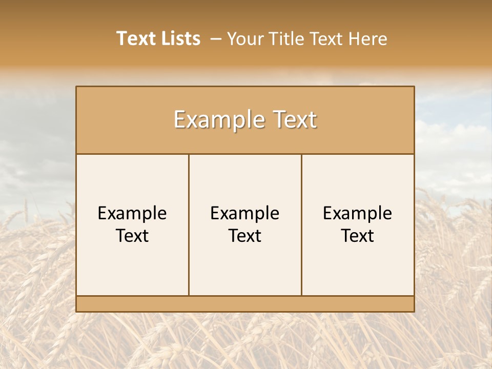 Farm Summer Barn PowerPoint Template