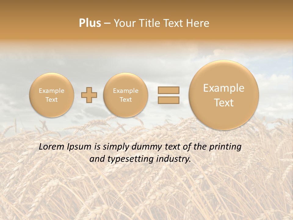 Farm Summer Barn PowerPoint Template