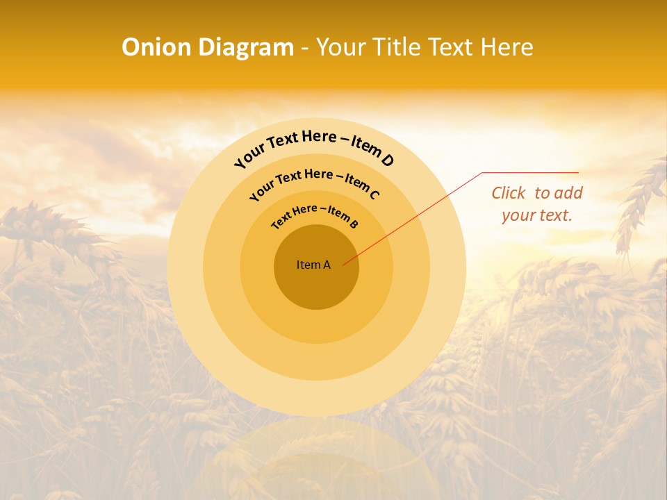 Field Light Bright PowerPoint Template