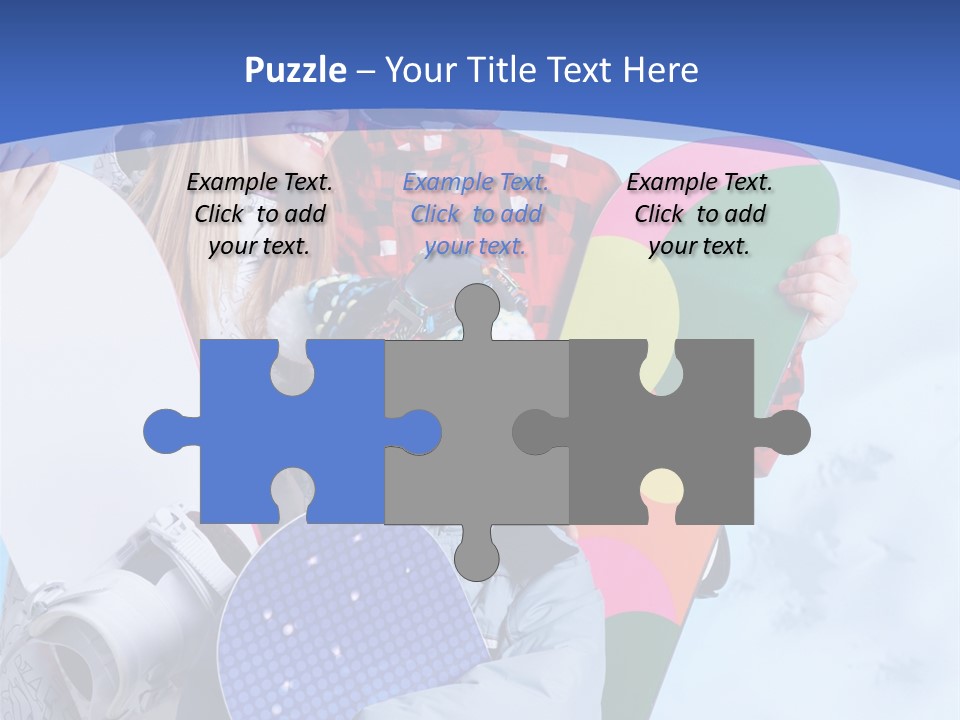 Child Man Together PowerPoint Template