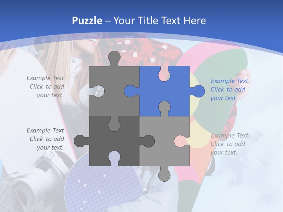 Child Man Together PowerPoint Template