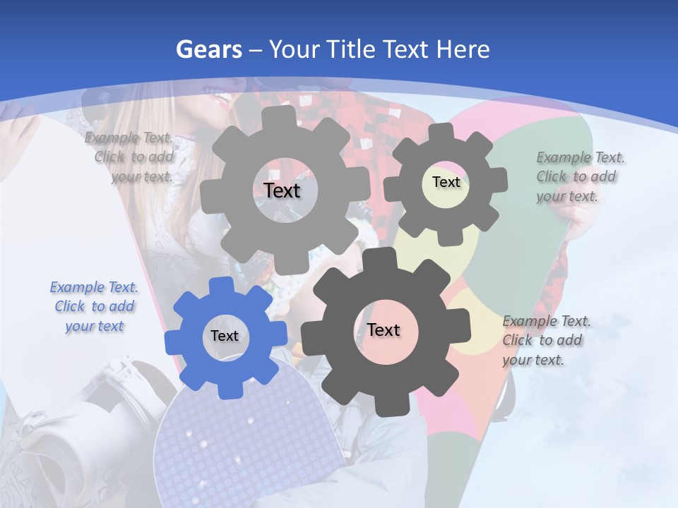 Child Man Together PowerPoint Template