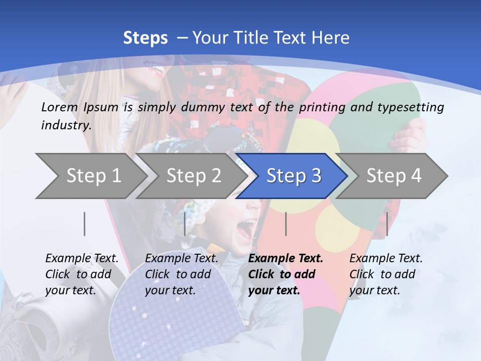 Child Man Together PowerPoint Template