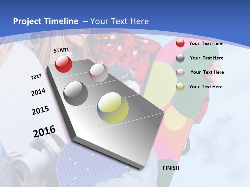 Child Man Together PowerPoint Template