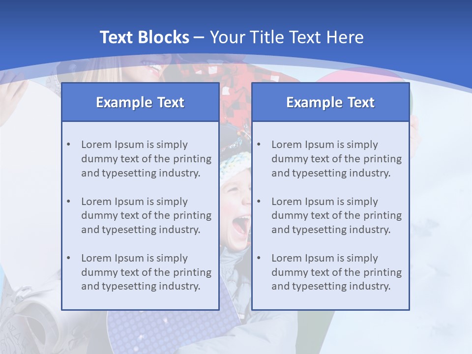 Child Man Together PowerPoint Template