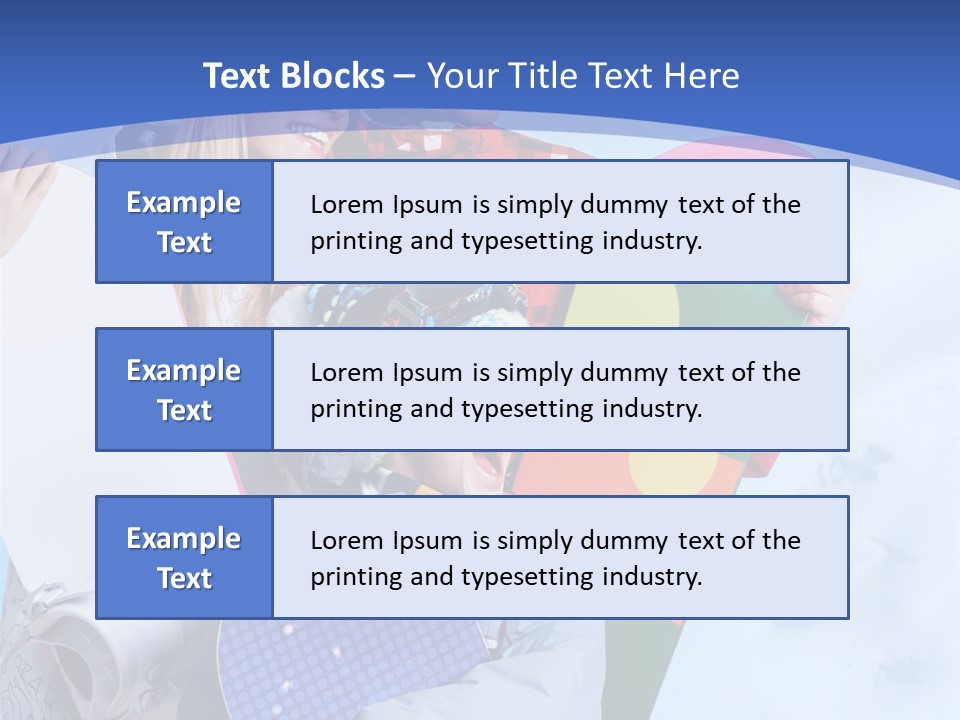 Child Man Together PowerPoint Template