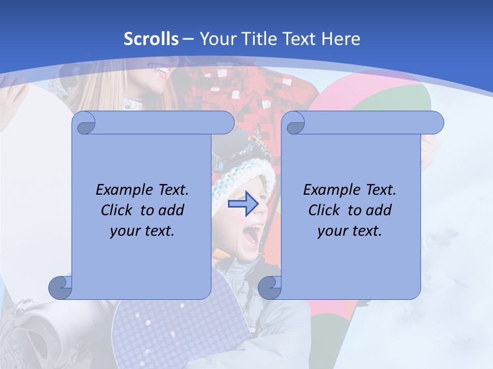 Child Man Together PowerPoint Template