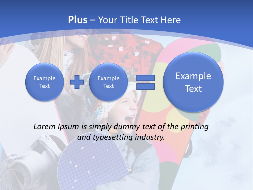 Child Man Together PowerPoint Template