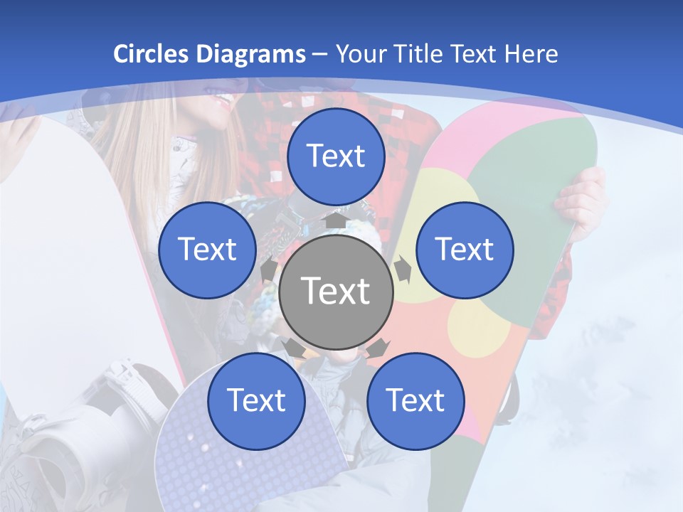 Child Man Together PowerPoint Template