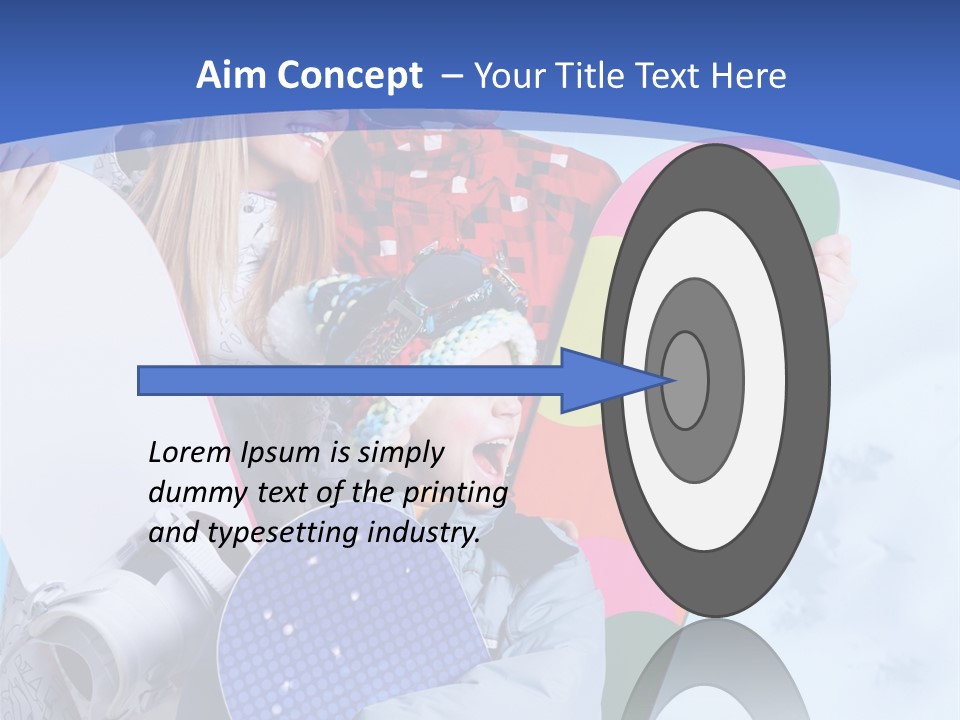 Child Man Together PowerPoint Template