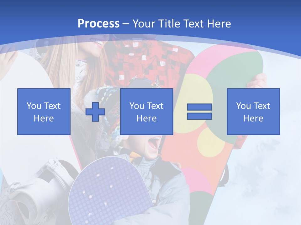 Child Man Together PowerPoint Template