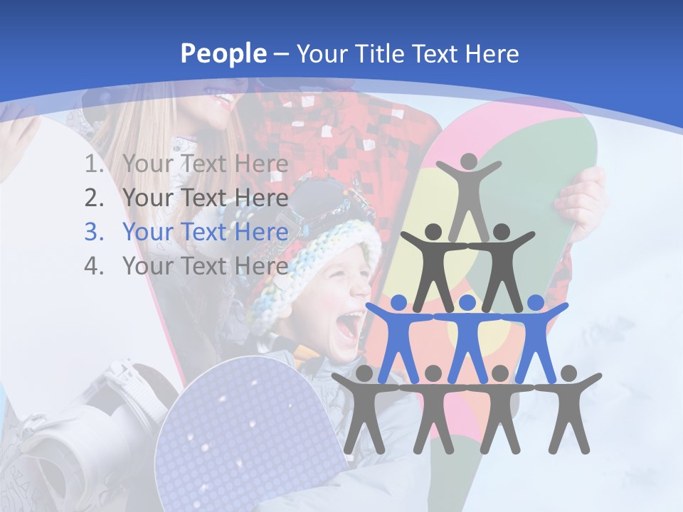 Child Man Together PowerPoint Template